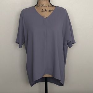 Worthington Woven Popover Blouse